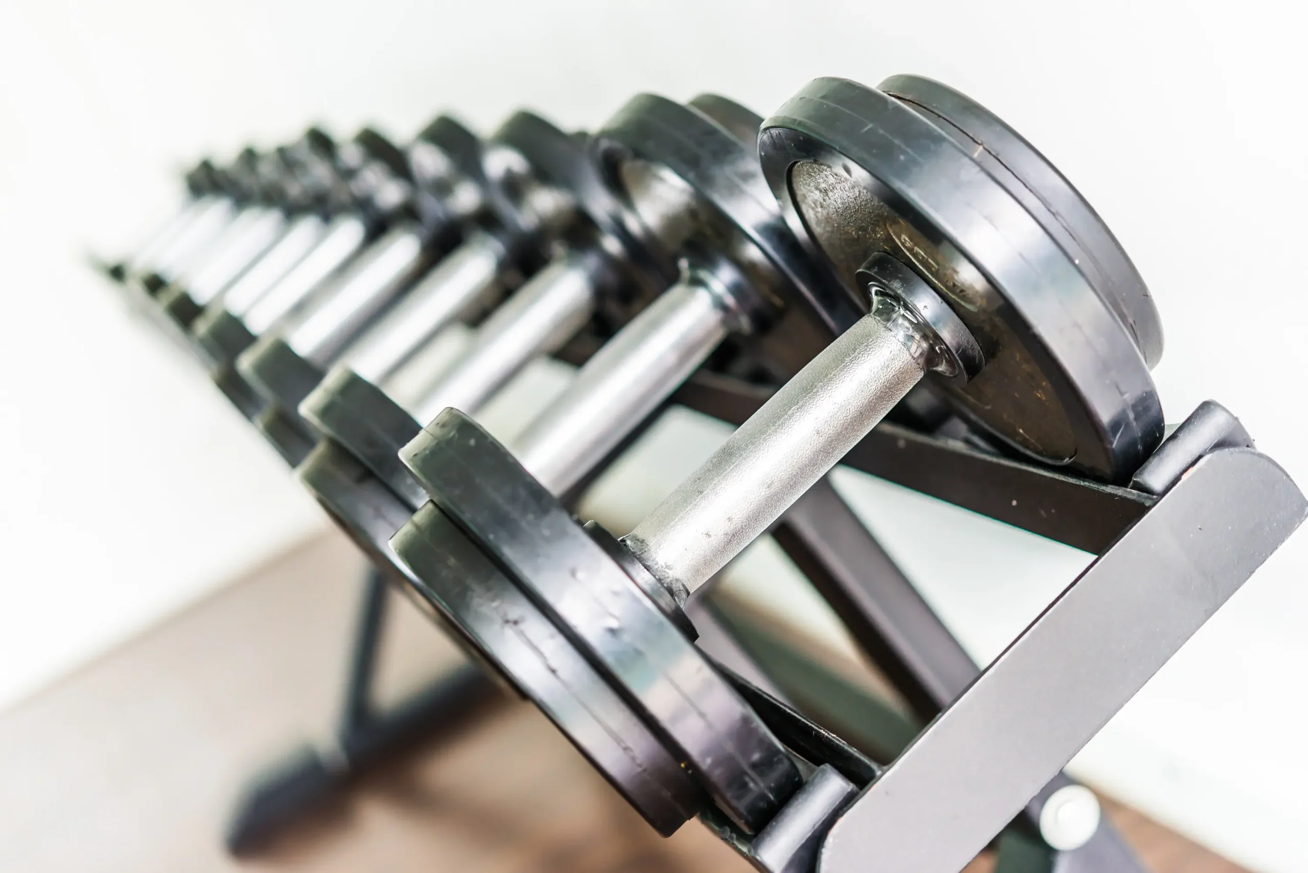 professional gym equipment about to be moved by professionals