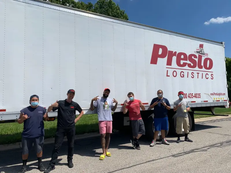 moving team presto logistics
