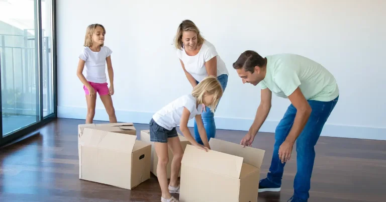 moving with kids